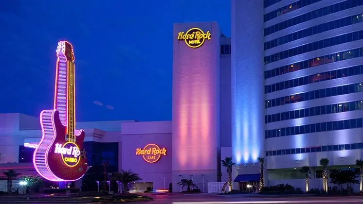 Soft pastel casino atmosphere illustration